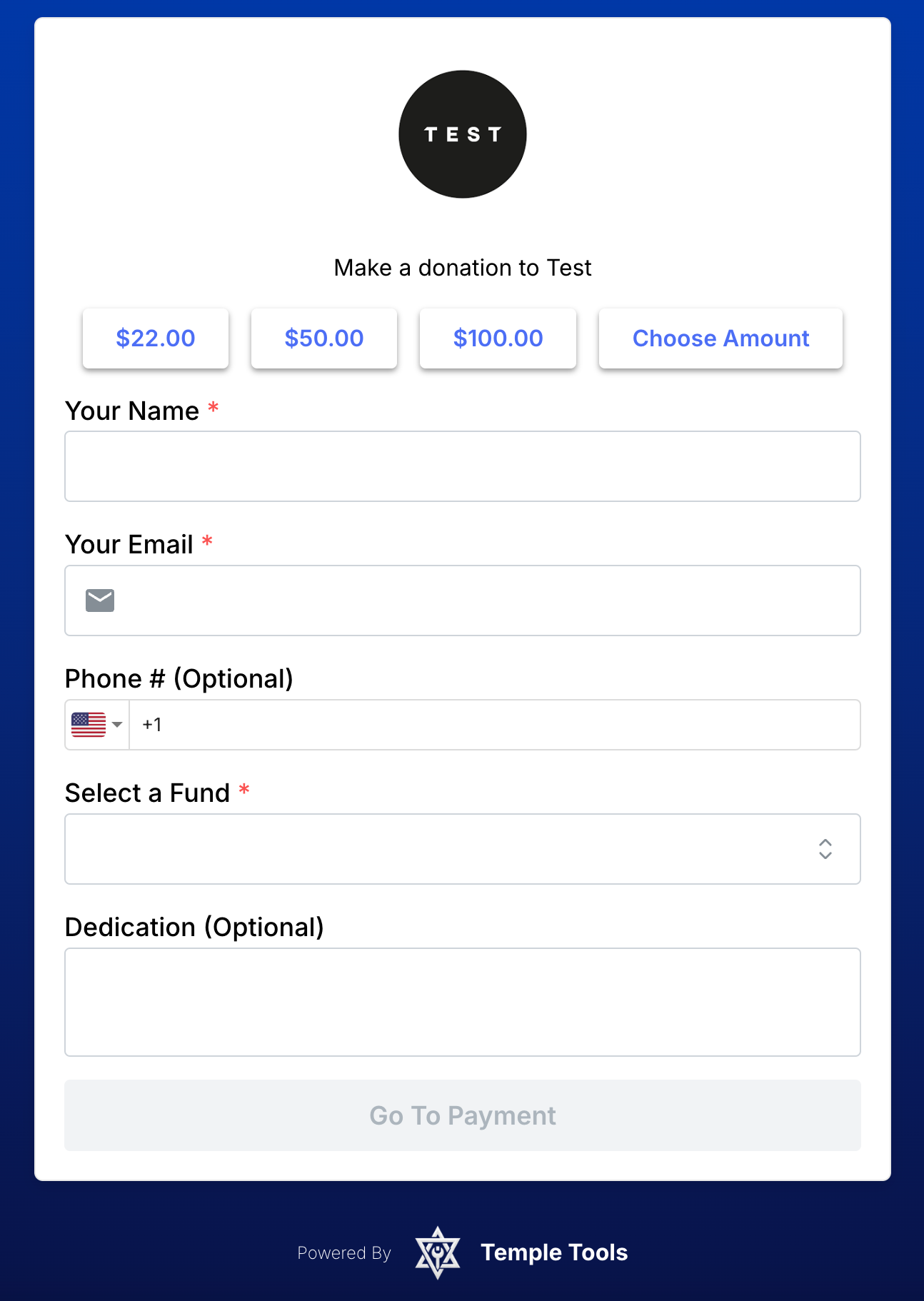 Donation Features