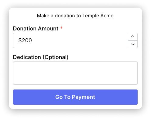 Donations